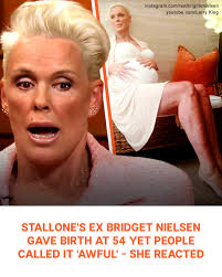 After years of waiting, Brigitte Nielsen gave birth again at 54! 🥹 A  well-known model, sex symbol and ex-wife of Sylvester Stallone, whom she  still considers a "horrible husband," Brigitte found true