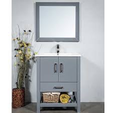 Shop for bathroom vanities near me online at target. 6028 28 Vanity With Open Bottom Shelf Modernbathrooms Ca