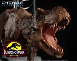 Jurassic Park Breakout T Rex Statue From Chronicle Collectibles Jurassic Park T Rex Jurassic Park Statue
