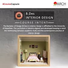 Arch Offers A 4 Years Bachelor Of Design B Des Degree In Interior Design Affiliated To The University Interior Design Courses College Design Business Design