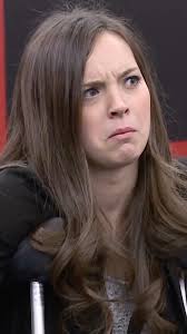 Mackenzie, Melissa and Abby butt heads when Mackenzie corrects Abby about  her "I just want to stay at home and eat chips!" quote.