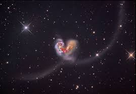 Some 60 Million Light Years Away In The Southerly Constellation Corvus Two Large Galaxies Collided Spanning About 500 Galaxies Astronomy Space And Astronomy