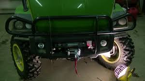 By admin april 25, 2020 pin on john deere manuals. How To Mount A Warn Winch On A John Deere Xuv Gator Youtube