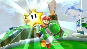 Tons of awesome super mario galaxy 2 wallpapers hd to download for free. Hands On Diggin Holes Ridin Yoshis In Mario Galaxy 2 Wired