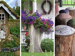 Que planter en mars dans le jardin. Souche D Arbre 18 Facons De L Integrer Dans Le Decor
