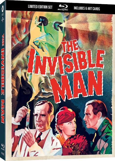 The Invisible Man (ViaVision LE Lenticular Hardcase) (Blu-Ray All Region) –  DiabolikDVD