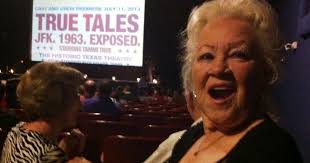 On screen and off, former stripper at Ruby's Carousel Club told it last  night at the Texas Theatre