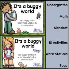 Bugs And A Freebie Common Core Math Work Stations Math