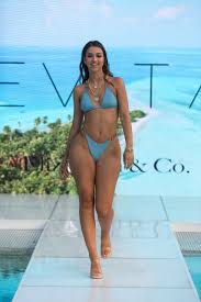 Mikaela Mika Lafuente Delivered Another Swim Week Slay, Wowing At EVITA  Show In New York