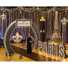 4.6 out of 5 stars 287. Our Paris Night Background Displays The Night Skyline Of Paris Complete With The Eiffel Tower Paris Prom Theme Paris Theme Party Decorations Paris Theme Party