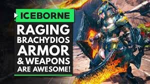 Monster Hunter World Iceborne | RAGING BRACHYDIOS Armor & Weapons Are  AWESOME! - YouTube