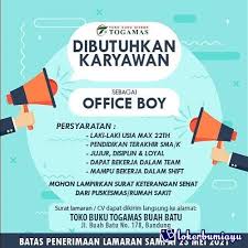 Tersedia loker untuk berbagai kalangan dari lulusan sma, smk, fresh graduate. Qzw6h8ptrzidfm