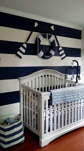 Start Of Landon S Nautical Themed Nursery Project Nursery Nautical Baby Room Nautical Nursery Boy Boys Room Nautical
