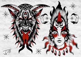 A place to show off traditional tattoo flash. Pin On Flashart