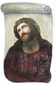 He is risen from the dead, alive, and helps us to obey god and to make it through this life. Ecce Homo Martinez And Gimenez Wikipedia