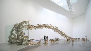 Head On By Cai Guo Qiang Http Www Caiguoqiang Com Project Detail Php Id 257 Iid 1265 Cai Guo Qiang Gallery Of Modern Art Sculpture Art