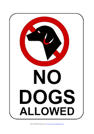 Check out our no pets allowed sign selection for the very best in unique or custom, handmade pieces from our signs shops. No Dog Signs Poster Template