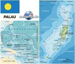 Search and share any place. Karte Von Palau Palau Karte Auf Welt Atlas De Atlas Der Welt Palau Karten Insel