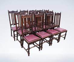 Budgeting is often important for many buyers these days and you must know that furniture is normally not too cheap unless you. 100 Sets Of Antique Oak Dining Chairs For Sale At The Elisabeth James Antique Furniture Warehouse