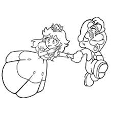 Coloring pages >> fruit >> peach >> page 1. 25 Best Princess Peach Coloring Pages For Your Little Girl