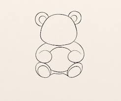 Sunt cu sclipici, colinde si miros de cozonac. Cum Se Deseneaza Un Urs Panda By Oana