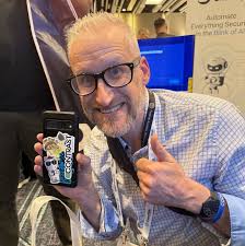 When the SVP of Technology from Citi, stops by the Contrast Security booth  to talk AppSec and ends up double juggling with your sales engineer! Thanks  Amy Chaney for making the Official