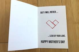 Here are 30 super emotional and inspired mothers day cards to make at home! Diy Customizable Lego Mother S Day Card Free Printable Mombrite