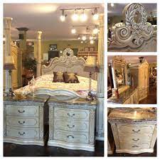 Collezione Europa Antoionette Provincial 5pc King Bedroom Suite Home House Design Selling Furniture