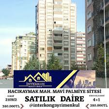 Sok Fiyat Konya Selcuklu Hacikaymak Mahallesi Satilik Daire Mavi Palmiye Sitesi Palmiye Galeri Mavi