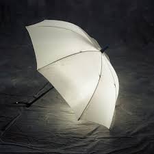 I Liked This Design On Fab Just White Lighted Umbrella Umbrella Umbrella Designs Umbrella Lights