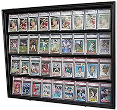 Check spelling or type a new query. Amazon Com Pro Uv 36 Graded Sports Card Display Case For Football Baseball Basketball Hockey Comic Trading Cards Horizontal Black Finish Horizontal Black Sports Related Trading Cards Sports Outdoors