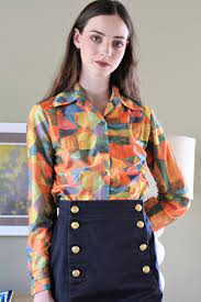 Check spelling or type a new query. Vintage 80s Bergdorf Goodman Top Black Multicolor Silk Button Etsy Womens Shirts 70s Shirts Blue Shirt Dress