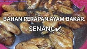 Ayam bakar bumbu rujak enak lainnya. Bahan Bahan Perapan Ayam Bakar Sangat Senang Youtube