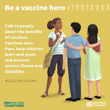 Maybe you would like to learn more about one of these? World Immunization Week 2019 Campaign Materials