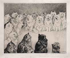 The electrical life of louis wain. Cute Cats And Psychedelia The Tragic Life Of Louis Wain Illustration Chronicles