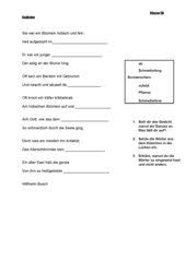 Reimschema arten & reimschemata im rap: Deutsch Arbeitsmaterialien Reimformen 4teachers De