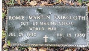 Romie Martin Faircloth (1920-1980)
