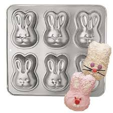Wilton Mini Cakes Bunny Rabbit Pan Mold 6 Bunnies Per Pan By Wilton Enterprises Inc Http Www Amazon Com Bunny Cake Bunny Cake Pan Wilton Cake Decorating