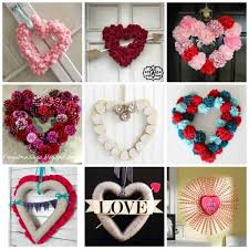 20 valentine's day wreath ideas worth snagging for your own home. Valentine Wreaths 30 Diy Wreaths For Valentine S Day Crafts By Amanda