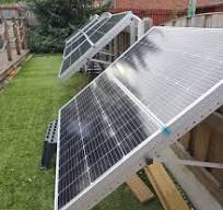 Installing solar panels on fence or wall?