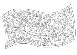 Colour in our fun interpretation of willy wonka, owner of the exciting chocolate factory which charlie bucket and the other winners of golden tickets tour. Free Golden Ticket Colouring Download Free Colouring Download Golden Chocolate Factory Charlie And The Chocolate Factory Crafts Charlie Chocolate Factory
