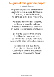 Le frasi giuste per realizzare biglietti d'auguri per la festa del papà da dedicare ed inviare a tutti i super papà nel giorno della loro festa il 19 marzo. Ob0axlmnnwwmgm