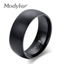 Rings are custom crafted in our workshop from aircraft grade Modyle New Fashion Men Titanium Ring High Quality Black Titanium Wedding Rings For Men And Women Mens Titanium Rings Titanium Ringwedding Rings Aliexpress