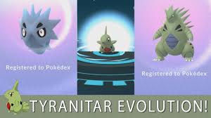 Tyranitar Full Evolution Chain Larvitar Pupitar And Tyranitar Evolving Gen 2 Pokedex Entry