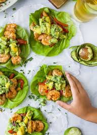 Grilled Shrimp Tacos With Mango Avocado Salsa Gluten Free Recipe Food Network Recipes Recipes Healthy Recipes