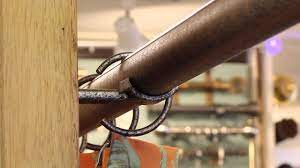 7 per pack, 1 3/4 inside diameter, 2 outside diameter use with the center bypass support bracket to traverse draperies past the center support fits a 1 3/8 pole eyelet ring with optional pinch clip * 20. Bypass Bracket And C Ring With Onaverse Rod Youtube
