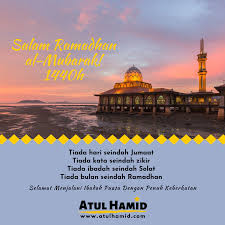 Semoga kita mendapat syafiat yang besar dibulan mulia akan datang #ramadhan #puasa. Salam Ramadhan Mubarak
