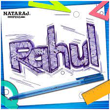 Hey You We Created This Namesketch For Your Friend Rahul Tag Him Here Hey You Rahul Names