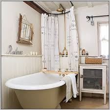 Clawfoot Tub Shower Curtain Ring Cottage Bathroom Cottage Bathroom Design Ideas Rustic Cottage Bathroom