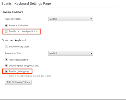 How To Turn Off Word Prediction And Correction Chromebook Community